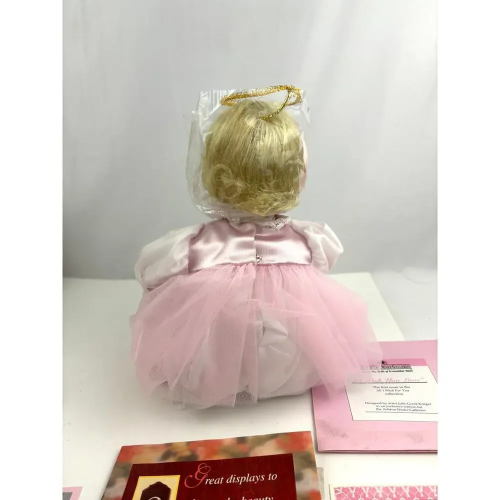 VTG Ashton Drake I Wish You Love Porcelain‎ Baby Doll First Issue